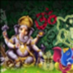 shri ganesha hq live wallpaper android application logo